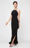 Sleeveless Matte Jersey Dress with Embroidered Shoulder Detail sold by Alex Evenings