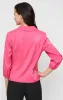3/4 Sleeve Stretch Shimmer Blouse with Collar and Center Front Button Closure sold by Alex Evenings