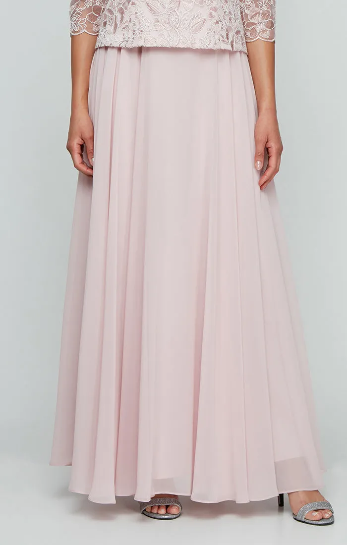 Long Chiffon Full Skirt sold by Alex Evenings