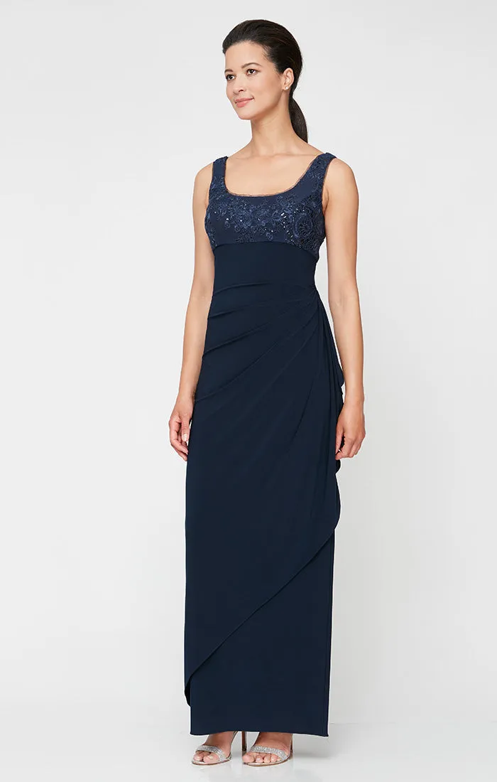 Dawn Embroidered Jacket dress sold by Alex Evenings product image thumbnail 2