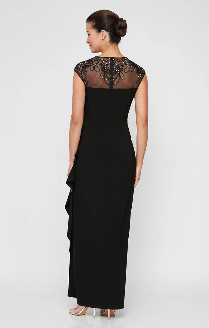 Embroidered Empire Waist Gown sold by Alex Evenings product image thumbnail 2