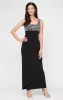 Petite Long Empire Waist Bolero Jacket Dress with Side Ruched Skirt sold by Alex Evenings