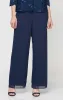 Straight Leg Chiffon Pant sold by Alex Evenings