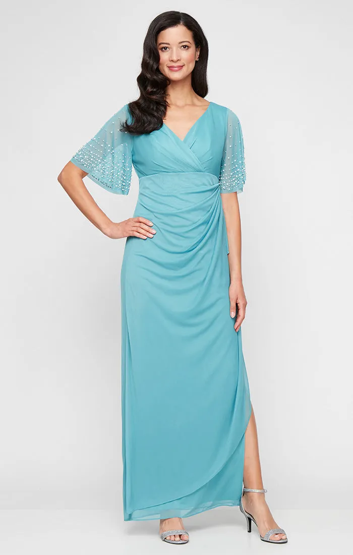 Layla Long Empire Waist Dress sold by Alex Evenings product image thumbnail 3