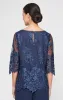 Regular - Embroidered Tunic with Scallop Sleeves & Hem sold by Alex Evenings