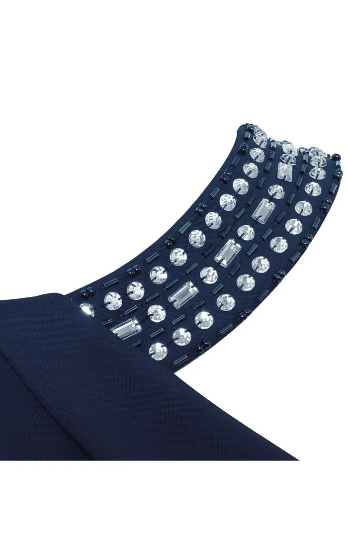 Embellished Halter Neck Contour Column Dress sold by Alex Evenings product image thumbnail 5