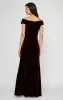 Off-the-Shoulder Fit & Flare Velvet Gown with Sweetheart Neckline sold by Alex Evenings