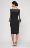 Gabrielle Bell Sleeved Crepe Dress sold by Alex Evenings