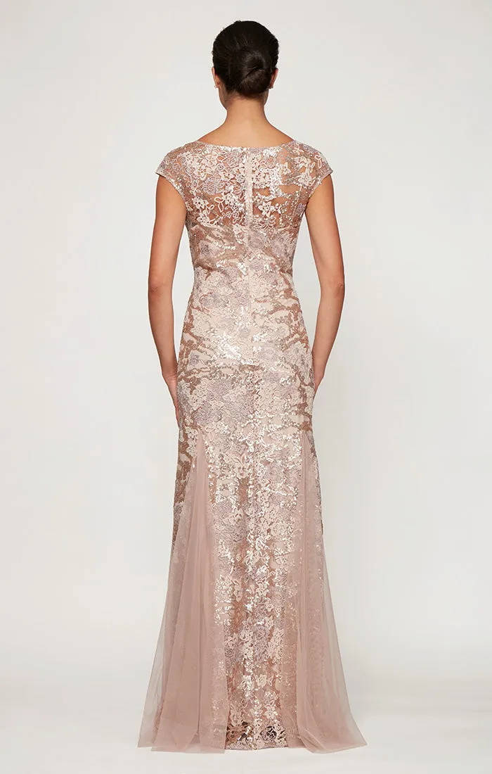 Petite - Emily Embroidered Fit and Flare Dress sold by Alex Evenings product image thumbnail 2