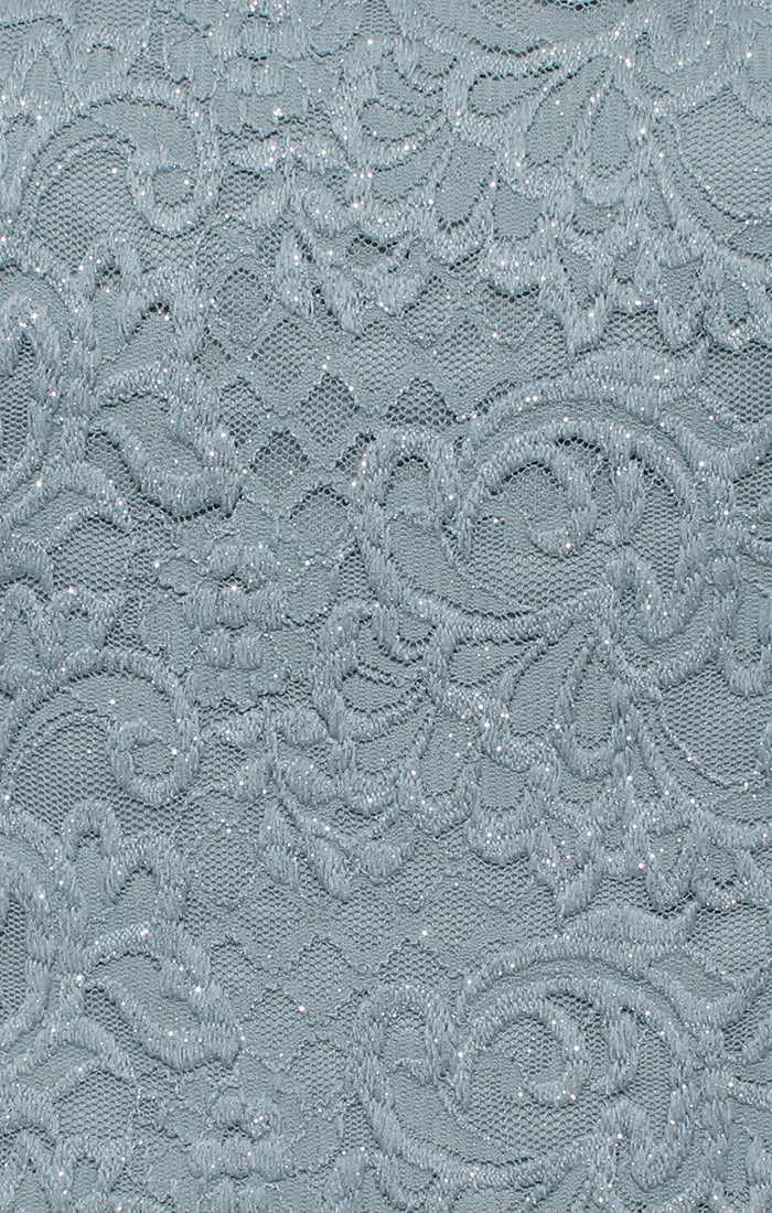 Bethany Glitter Lace Jacket Dress sold by Alex Evenings product image thumbnail 5