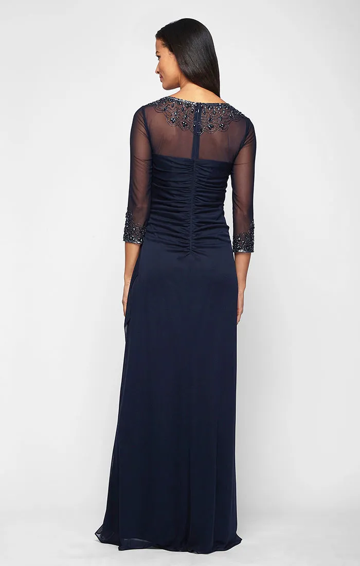 Joanna Sweetheart Neckline Gown sold by Alex Evenings product image thumbnail 2