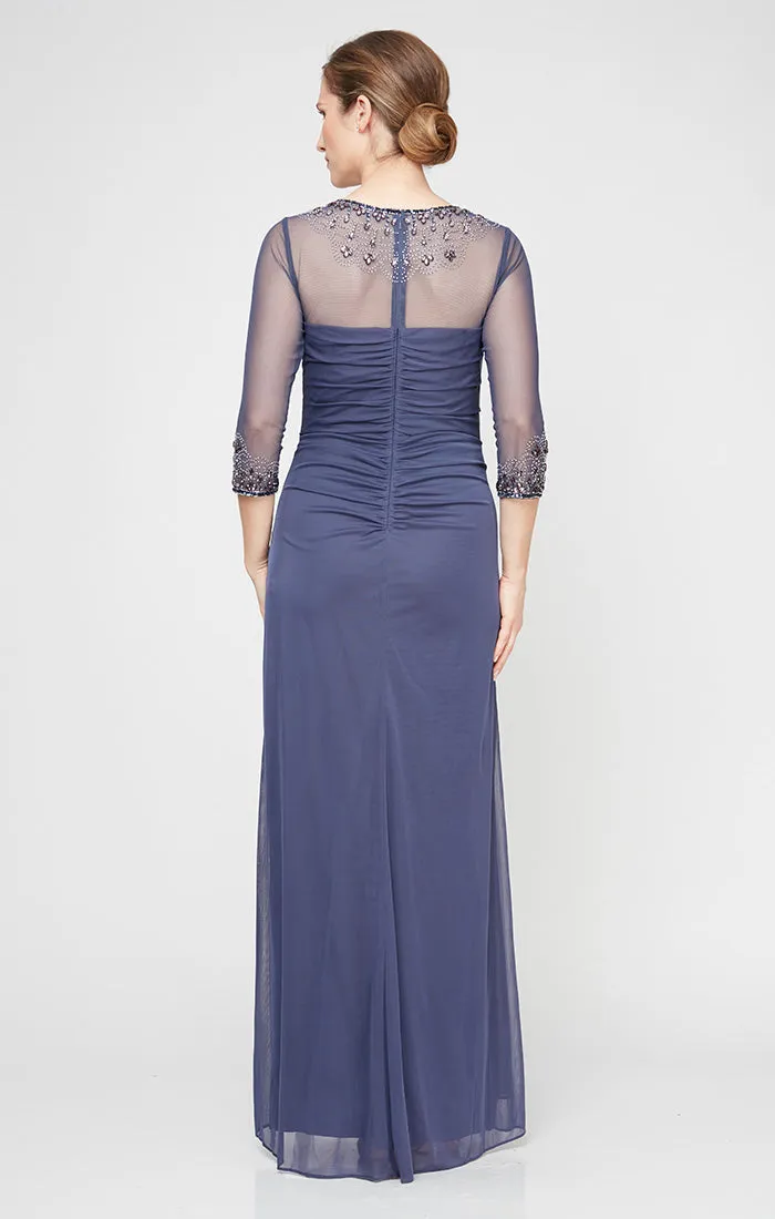 Joanna Sweetheart Neckline Gown sold by Alex Evenings product image thumbnail 4