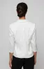 Plus - 3/4 Sleeve Side Closure Blouse with Collar and Decorative Closure sold by Alex Evenings