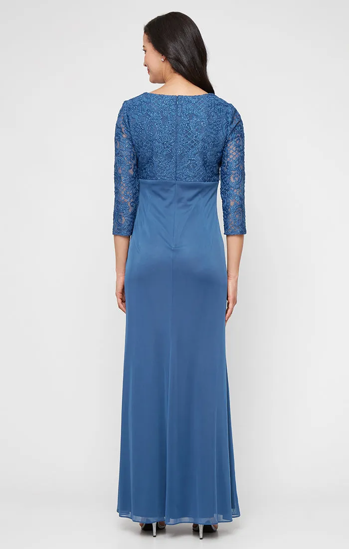 Petite Victoria Empire Waist Gown sold by Alex Evenings product image thumbnail 2