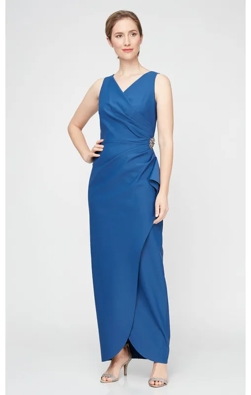 Regular - Ava Sleeveless Contour Dress sold by Alex Evenings