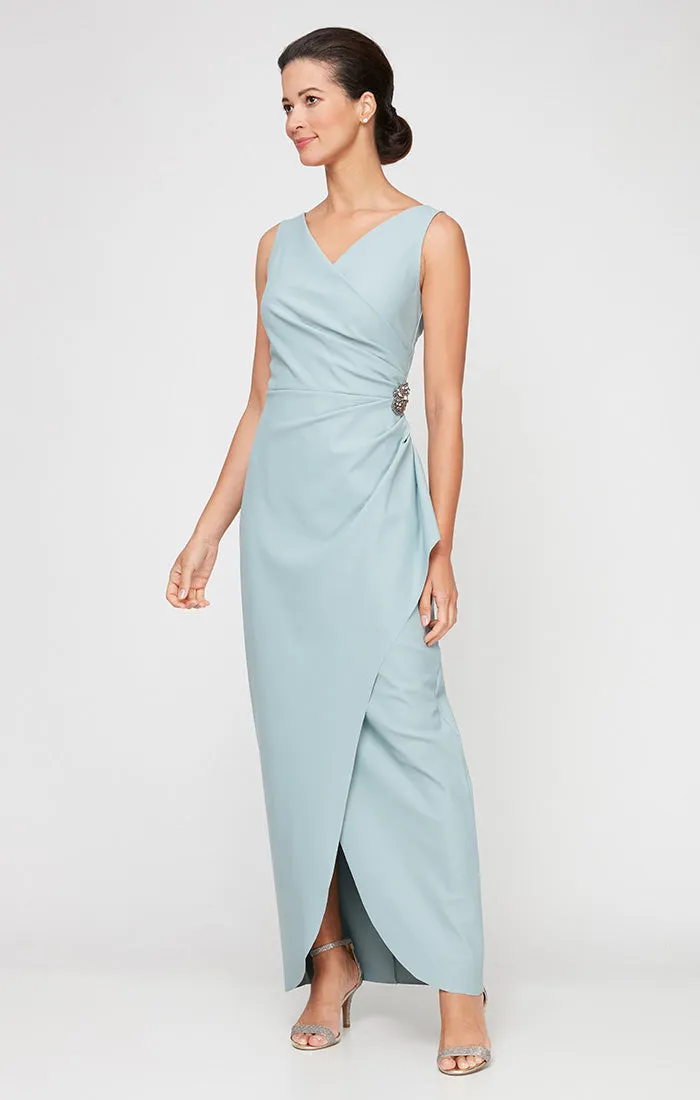 Regular - Ava Sleeveless Contour Dress sold by Alex Evenings