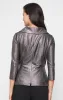 3/4 Sleeve Blouse With Collar and Tie Belt sold by Alex Evenings