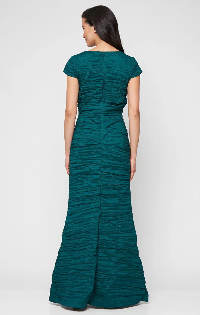 Regular - Crinkle Stretch Taffeta Gown sold by Alex Evenings product image thumbnail 2