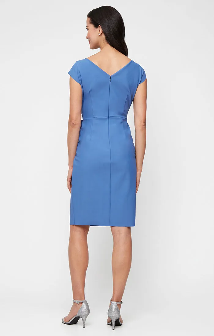 Regular - Evie Cascade Detail Contour Dress sold by Alex Evenings product image thumbnail 2