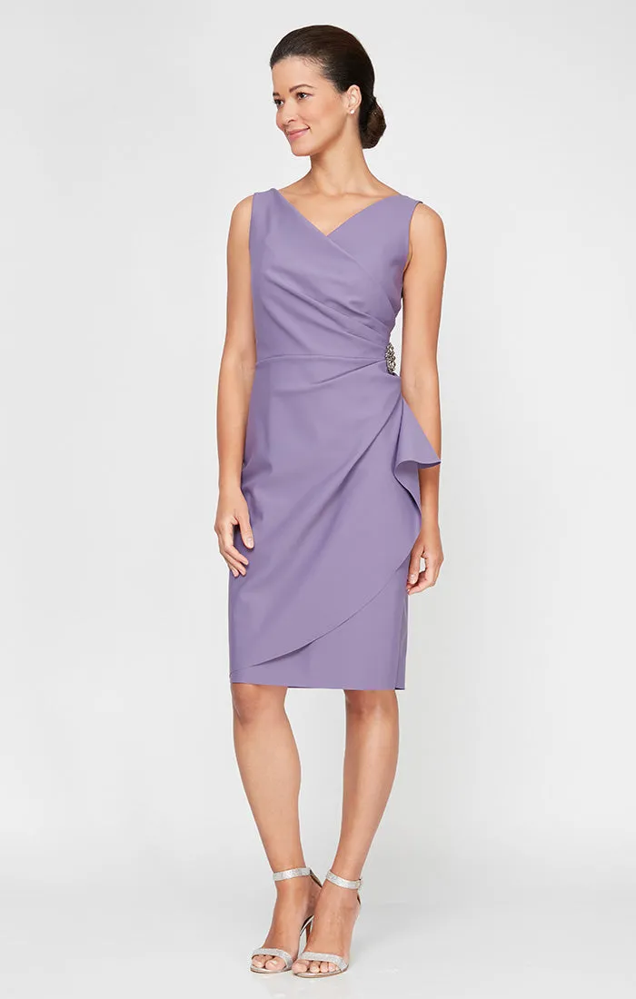 Danielle Beaded Contour Dress sold by Alex Evenings product image thumbnail 5