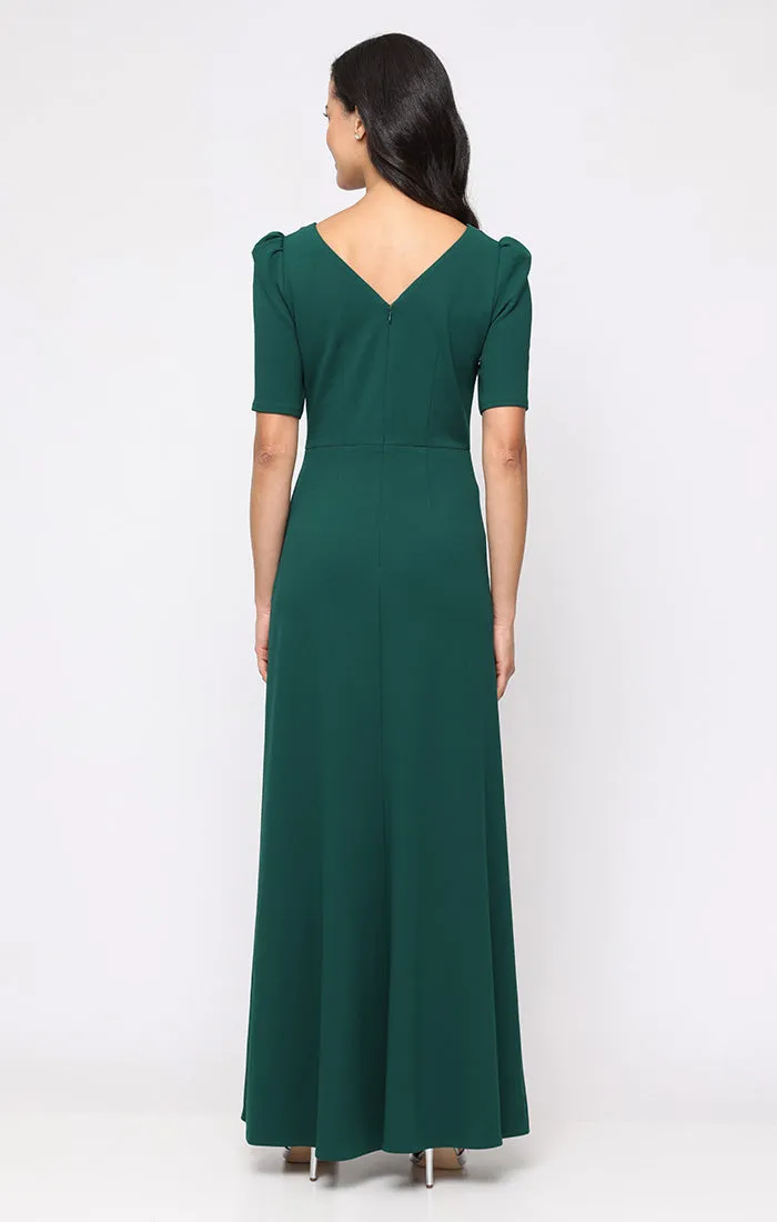 Ashley Stretch Crepe Elbow Sleeve Dress sold by Alex Evenings product image thumbnail 2