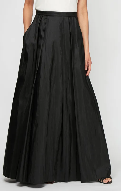 Long Full Taffeta Skirt sold by Alex Evenings