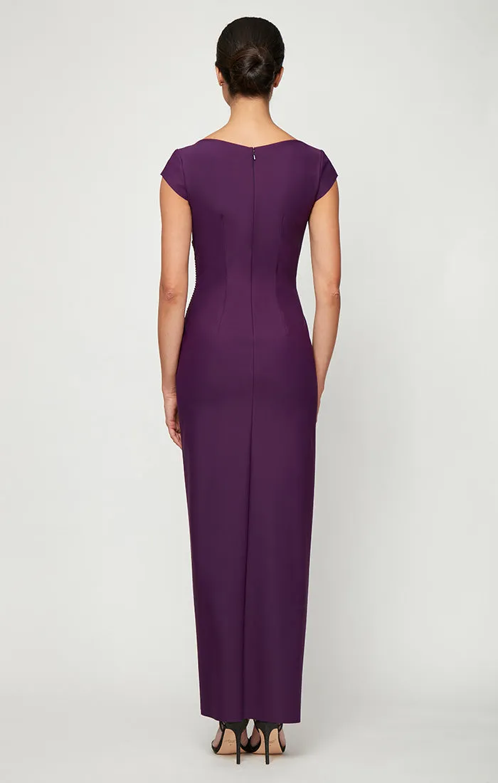 Regular - Elizabeth Cap Sleeve Contour Gown sold by Alex Evenings product image thumbnail 2