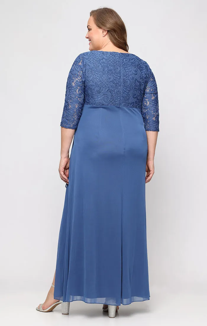 Plus - Victoria Empire Waist Gown sold by Alex Evenings product image thumbnail 3
