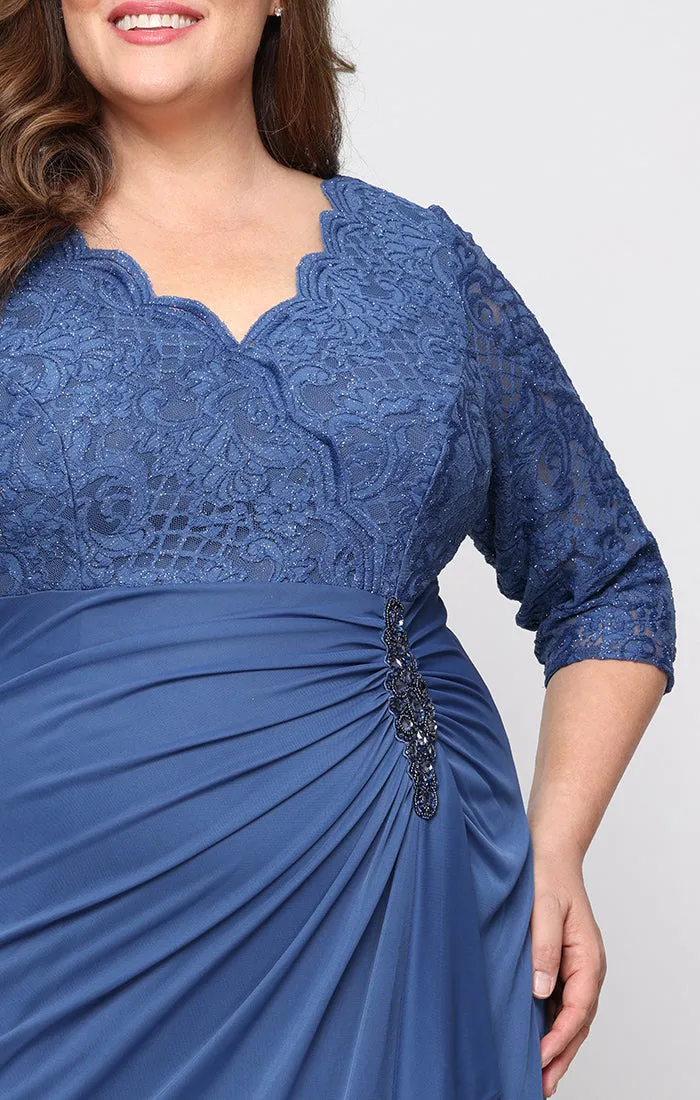 Plus - Victoria Empire Waist Gown sold by Alex Evenings product image thumbnail 2