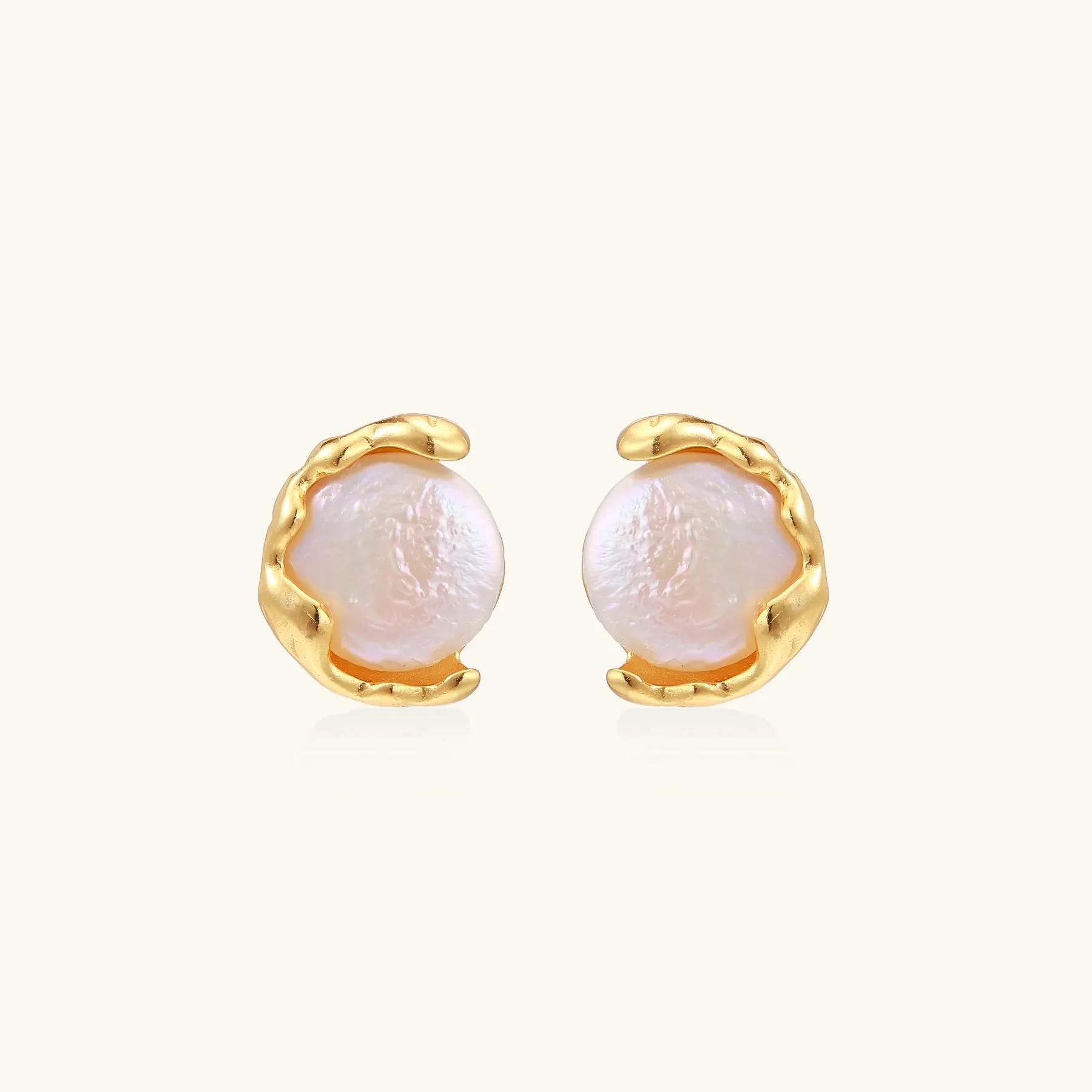 Pearl Embrace Studs sold by Alex Evenings product image thumbnail 3