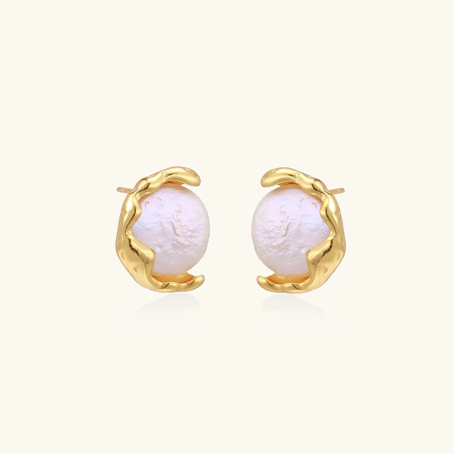 Pearl Embrace Studs sold by Alex Evenings product image thumbnail 2