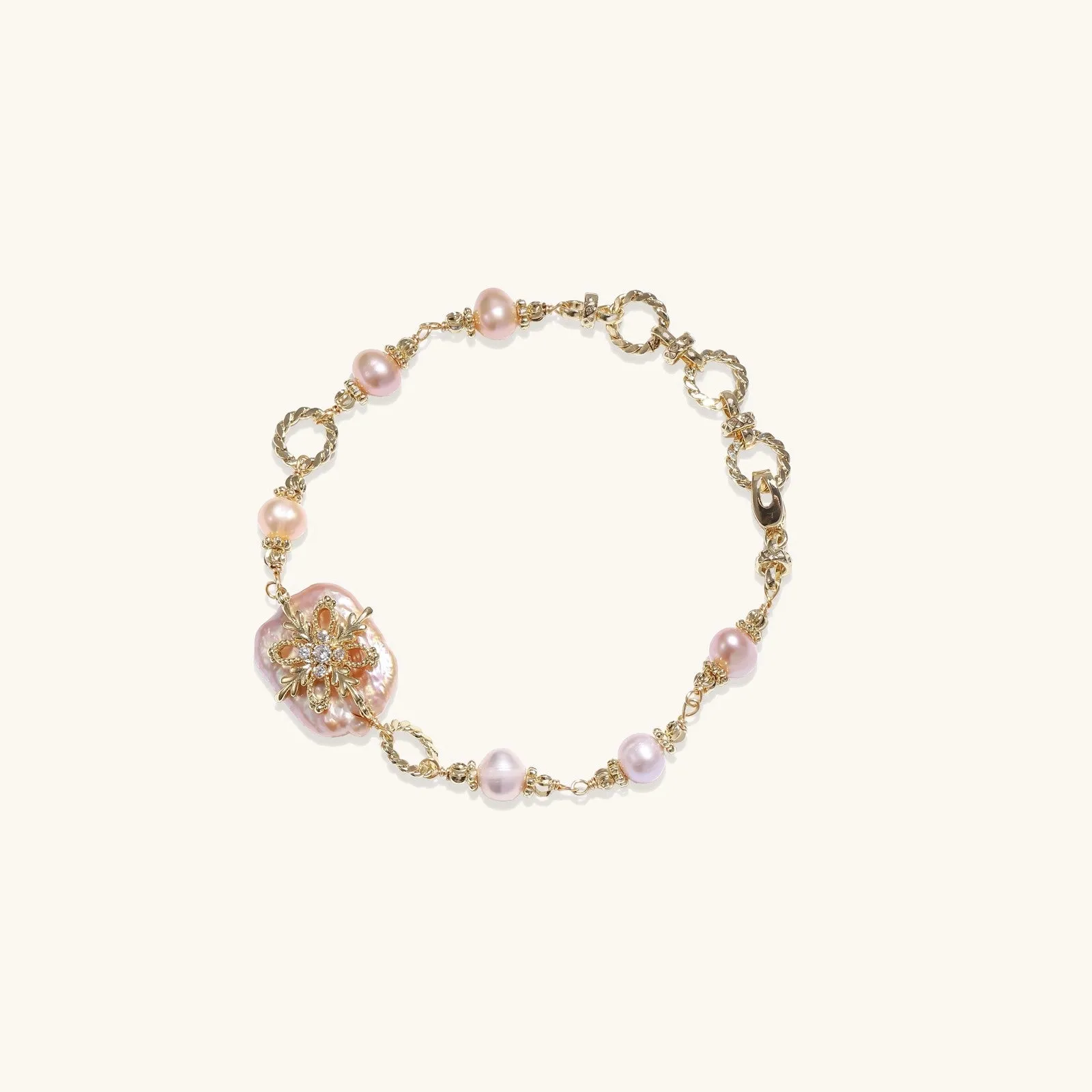 Baroque Pearl Bloom Bracelet sold by Alex Evenings product image thumbnail 3