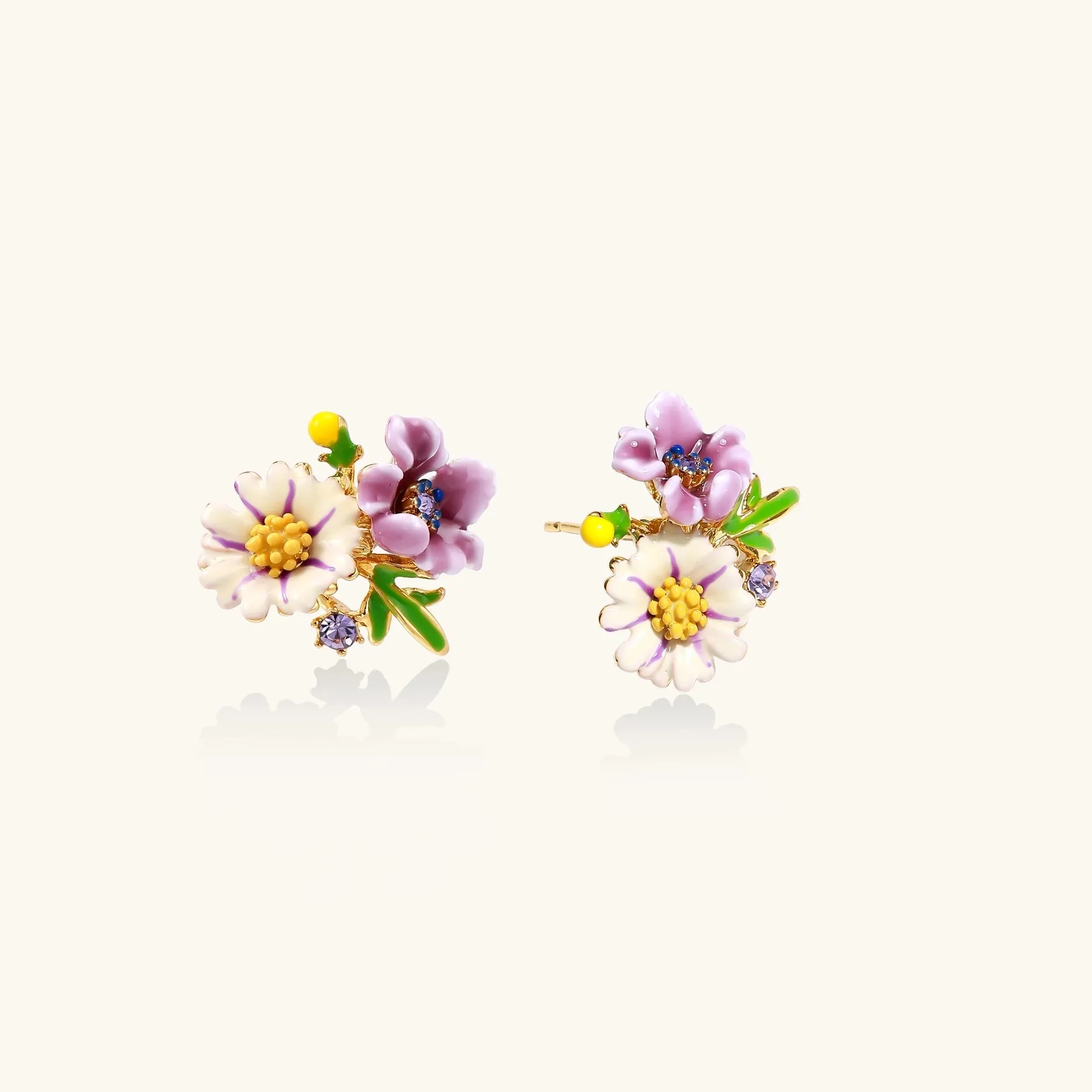 Wildflower Garden Studs sold by Alex Evenings