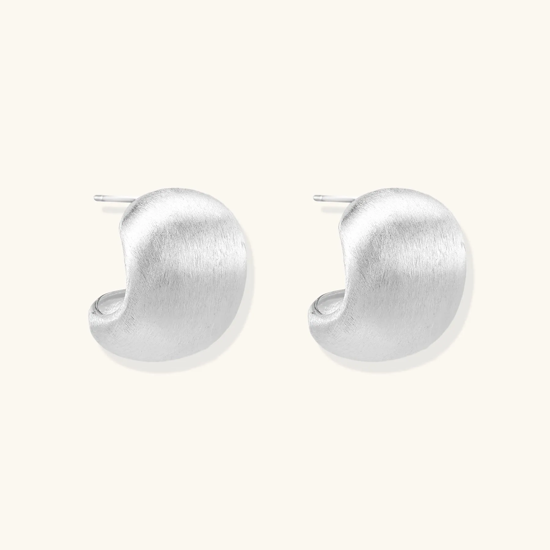 Brushed Silver Studs sold by Alex Evenings product image thumbnail 3