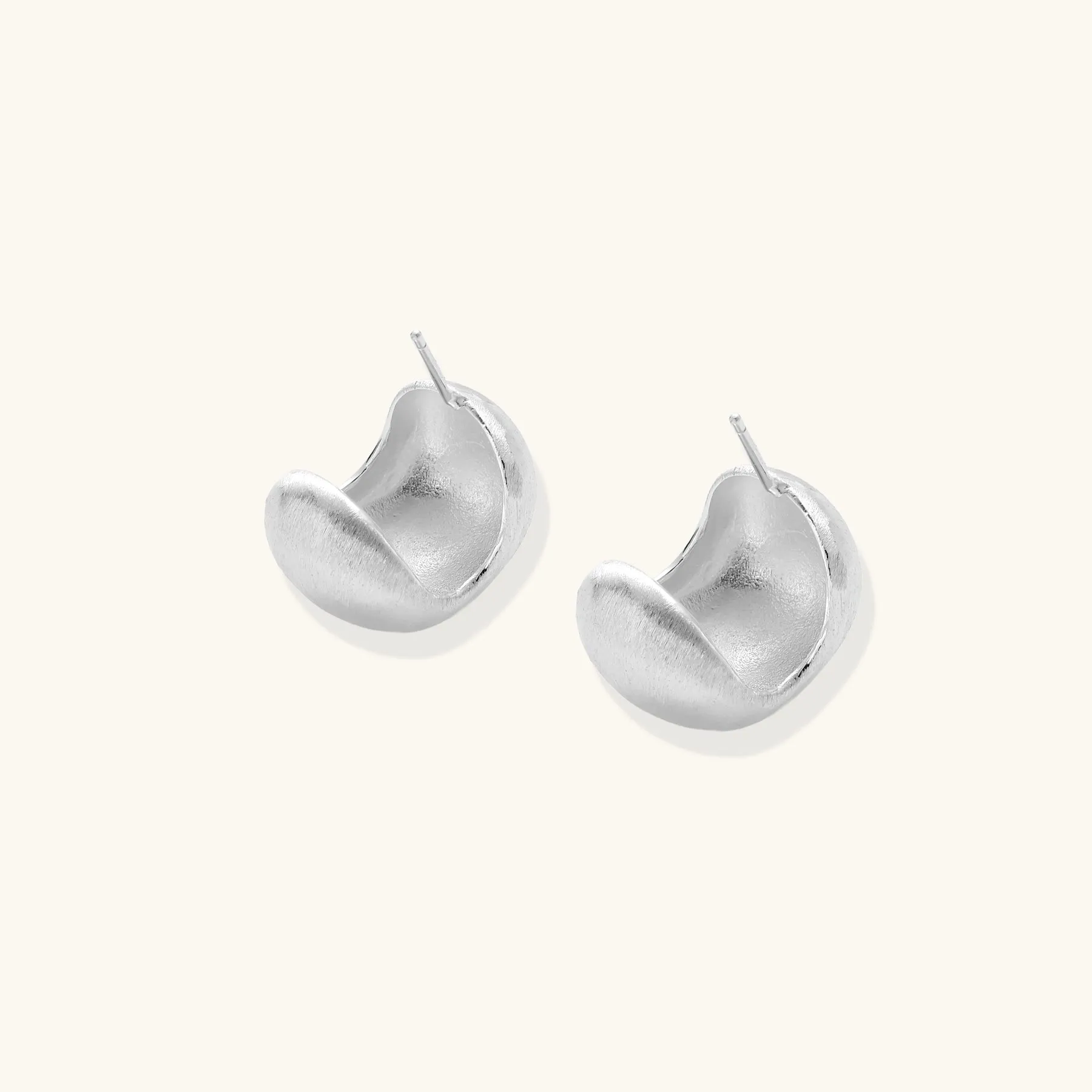 Brushed Silver Studs sold by Alex Evenings product image thumbnail 4