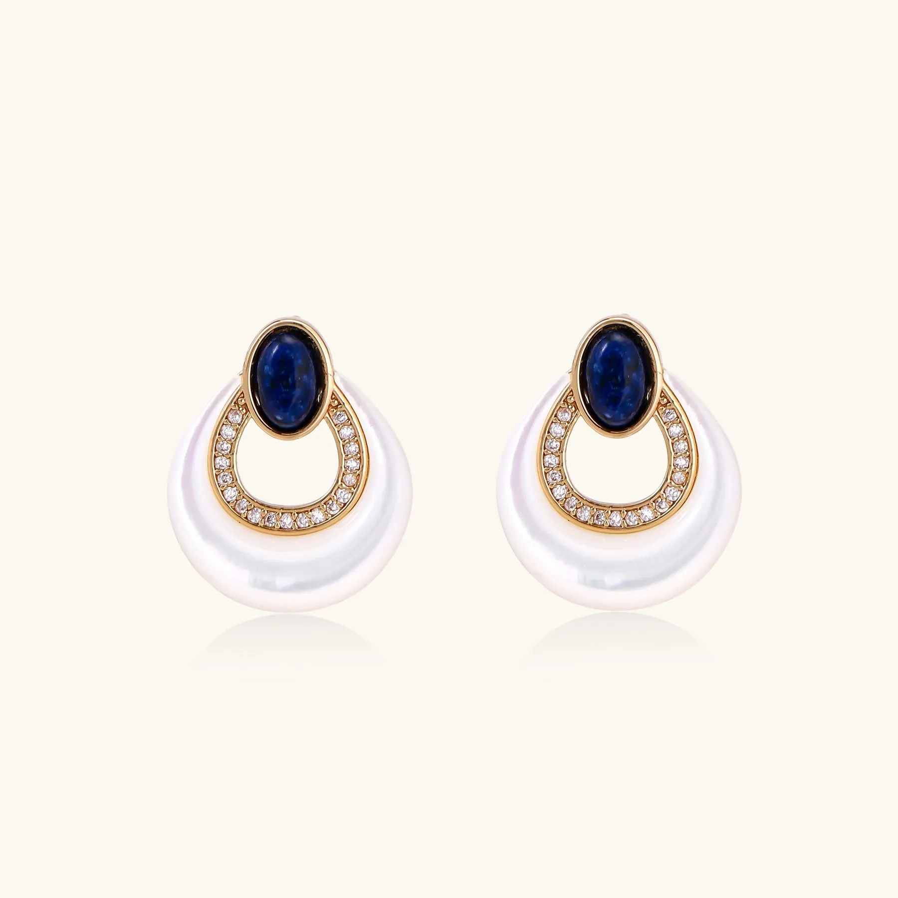 Celestial Teardrop Earrings sold by Alex Evenings product image thumbnail 3