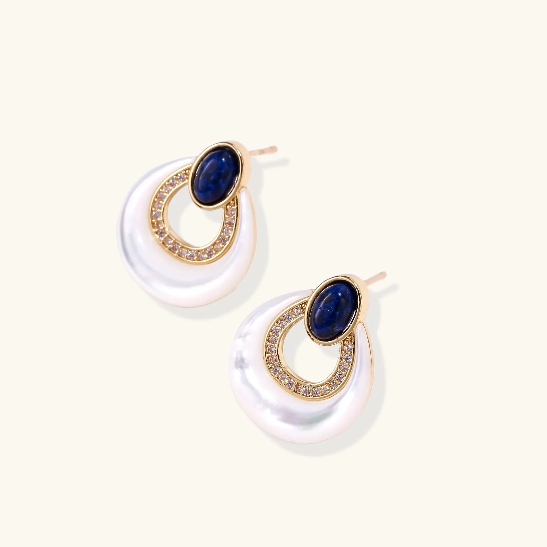 Celestial Teardrop Earrings sold by Alex Evenings product image thumbnail 4