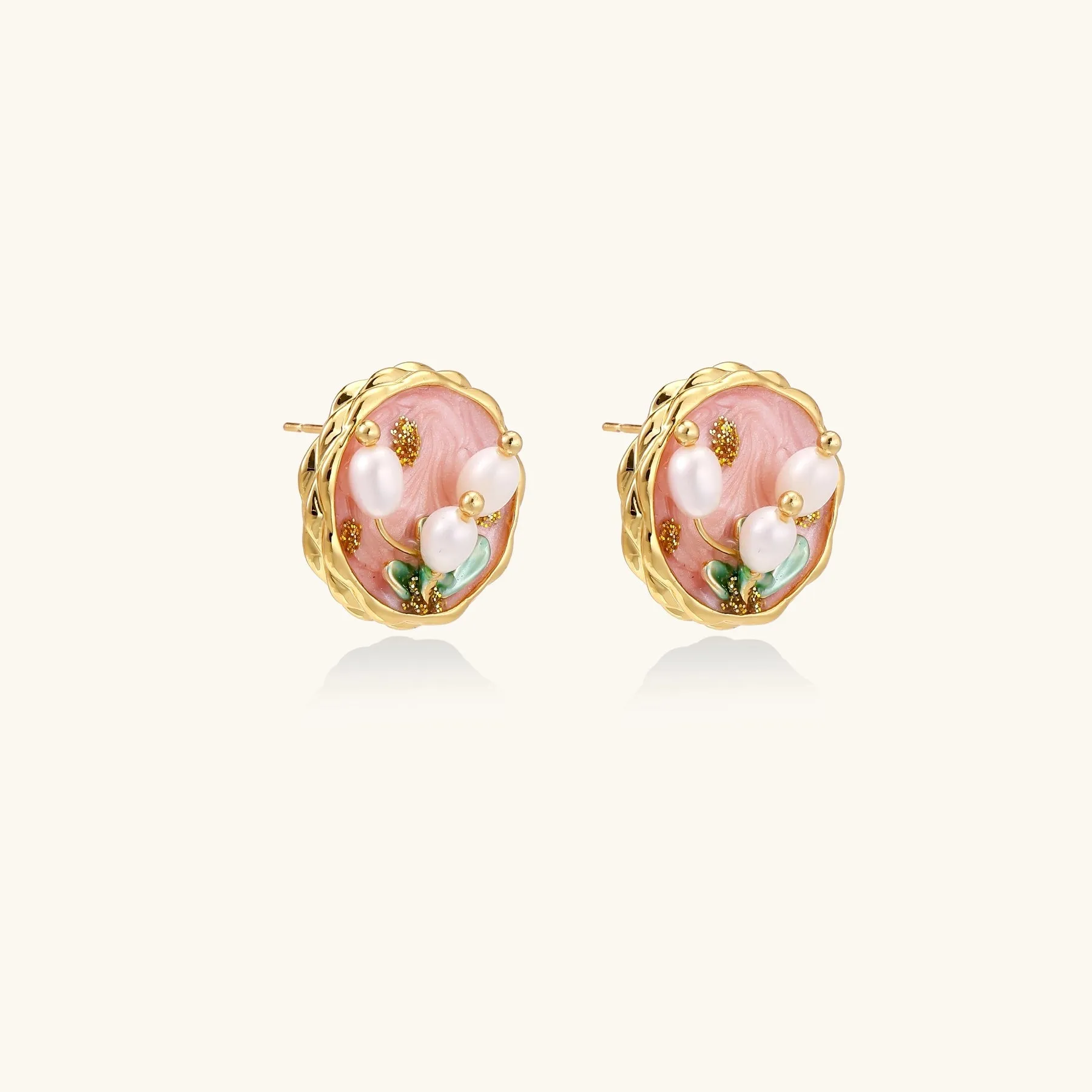 Garden Pearl Studs sold by Alex Evenings product image thumbnail 2