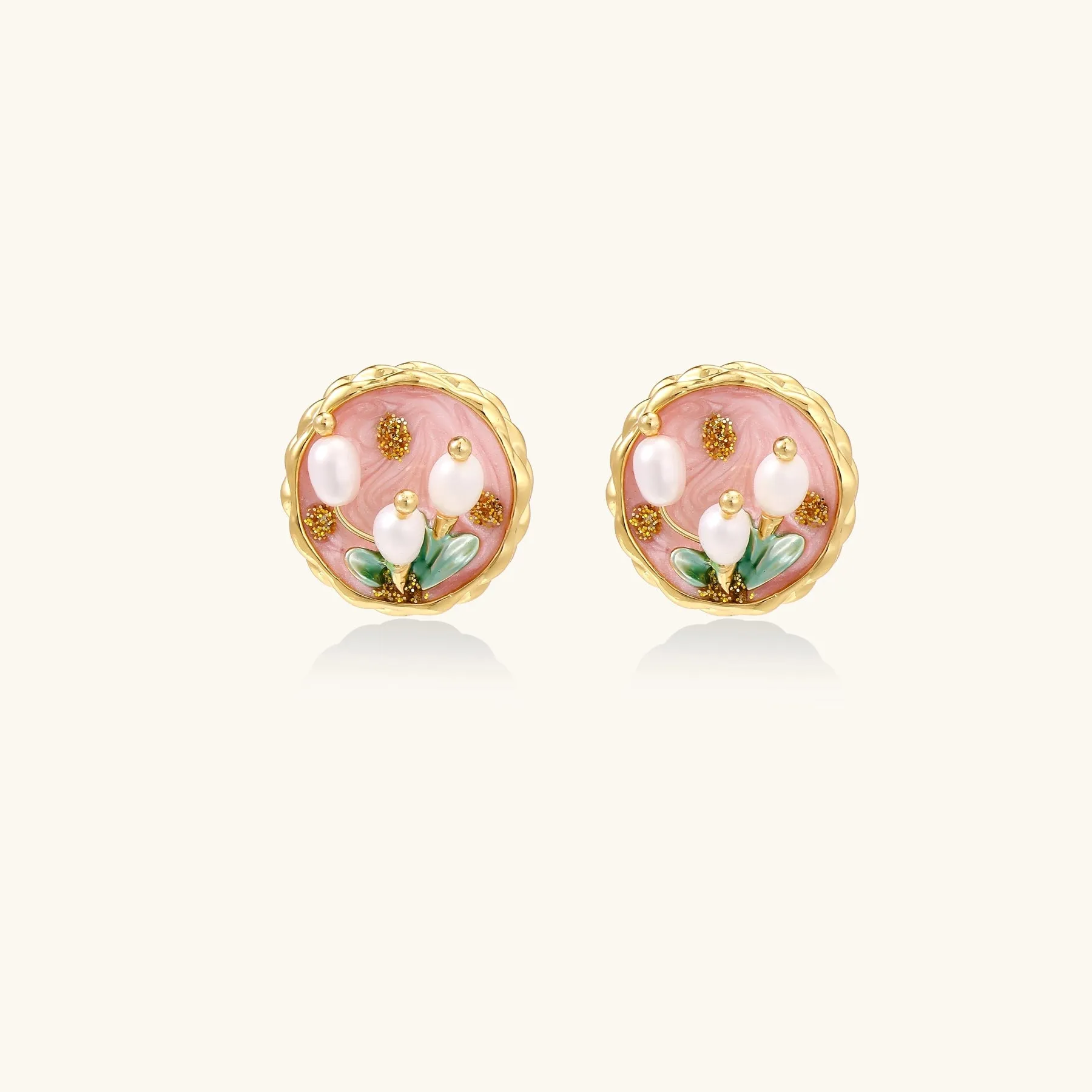 Garden Pearl Studs sold by Alex Evenings product image thumbnail 3