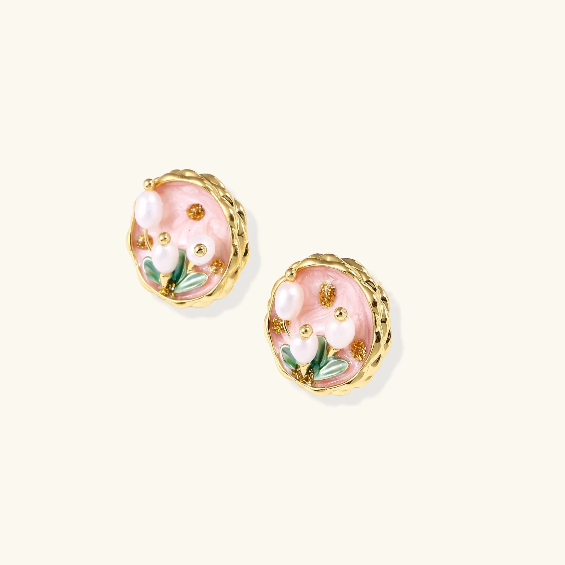 Garden Pearl Studs sold by Alex Evenings product image thumbnail 4