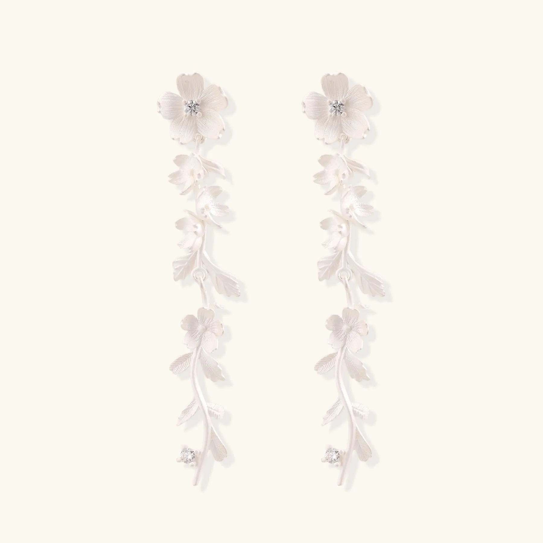 Garden Bloom Drop Earrings sold by Alex Evenings product image thumbnail 2