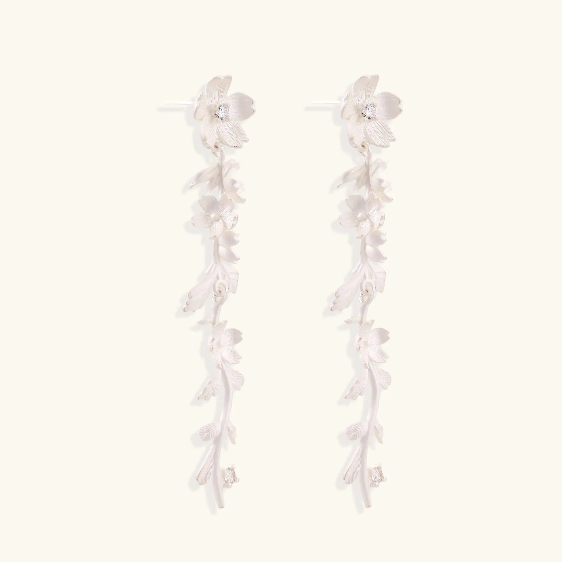 Garden Bloom Drop Earrings sold by Alex Evenings product image thumbnail 3