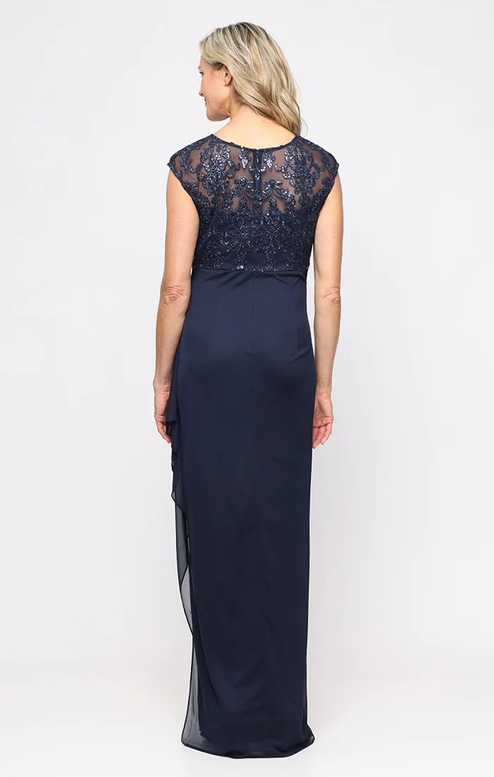 Empire Waist Dress with Sweetheart Neckline sold by Alex Evenings product image thumbnail 3