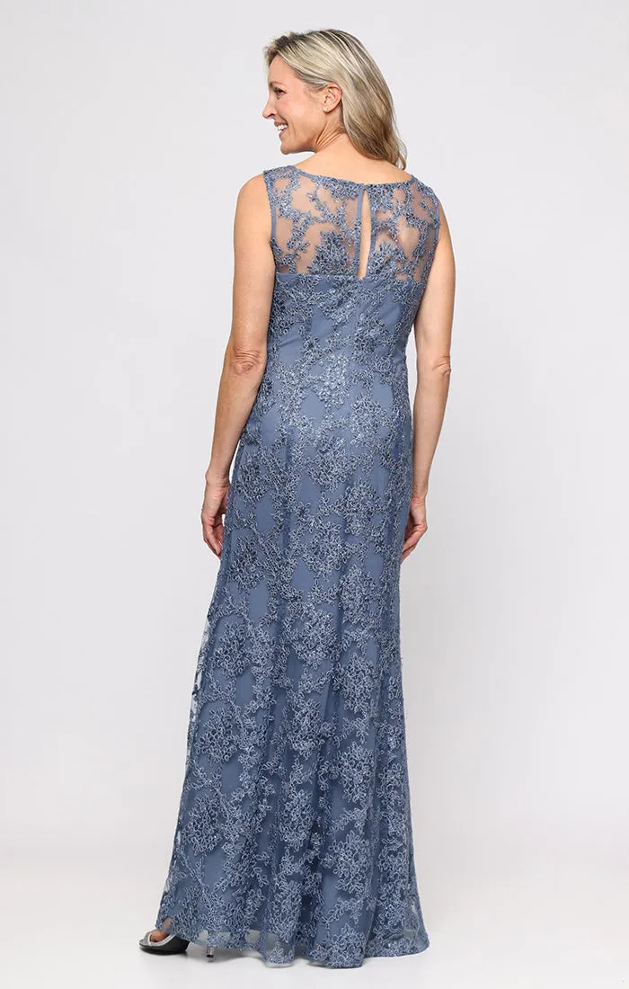 Regular - Embroidered Tulle Gown sold by Alex Evenings product image thumbnail 4