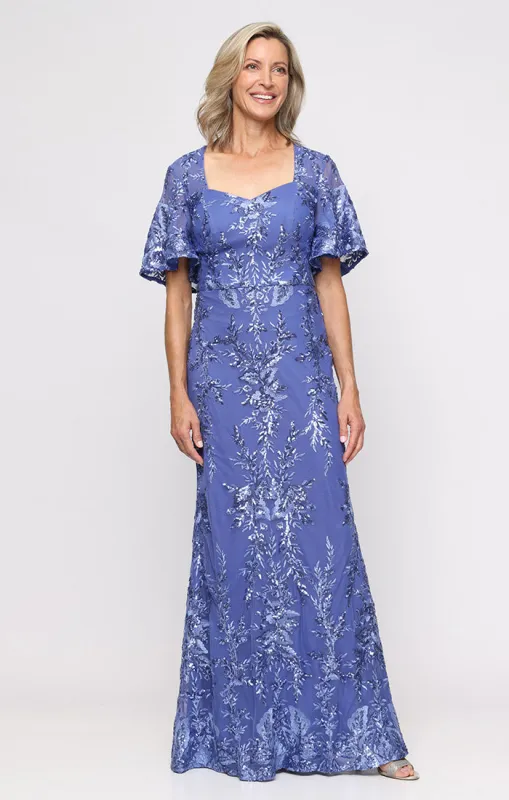 Petite Ella Sequin Gown sold by Alex Evenings