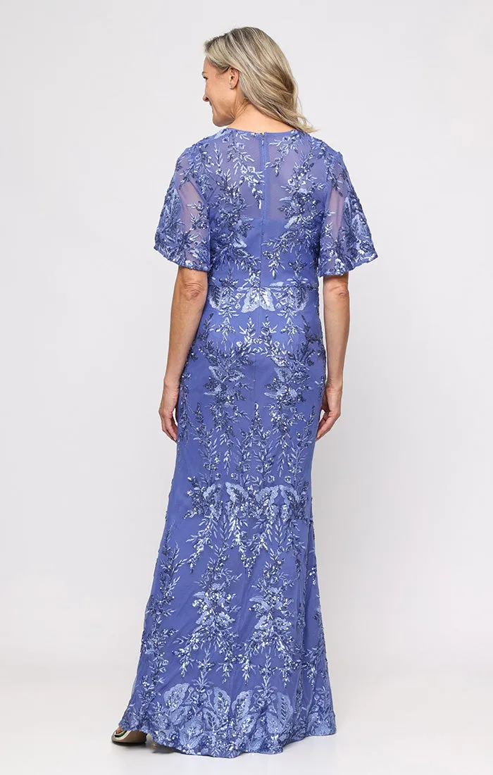 Petite Ella Sequin Gown sold by Alex Evenings product image thumbnail 2