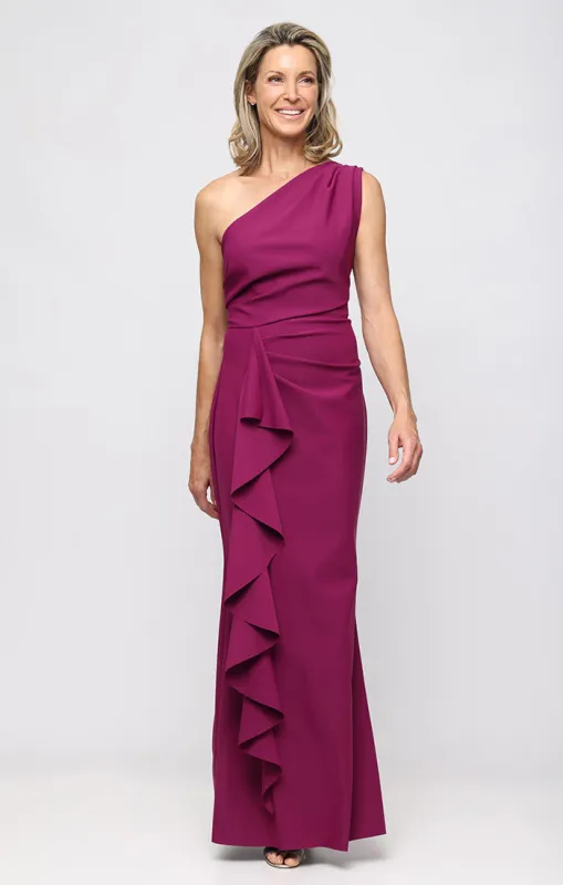 One Shoulder Contour Dress sold by Alex Evenings