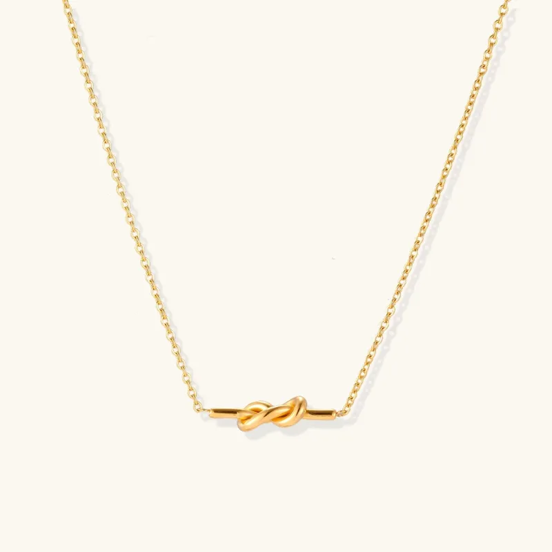 Unity Knot Necklace made by Alex Evenings