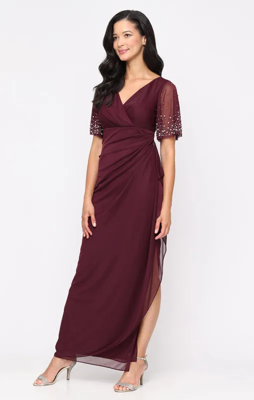 Regular - Layla Long Empire Waist Dress sold by Alex Evenings