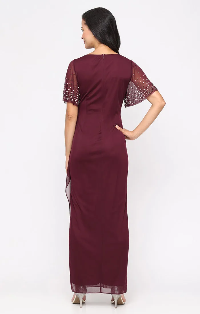 Regular - Layla Long Empire Waist Dress sold by Alex Evenings product image thumbnail 3
